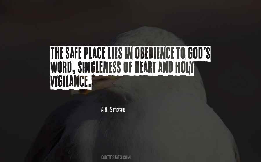 Quotes About A Safe Place #273845 Quotes About A Safe Place #273845
