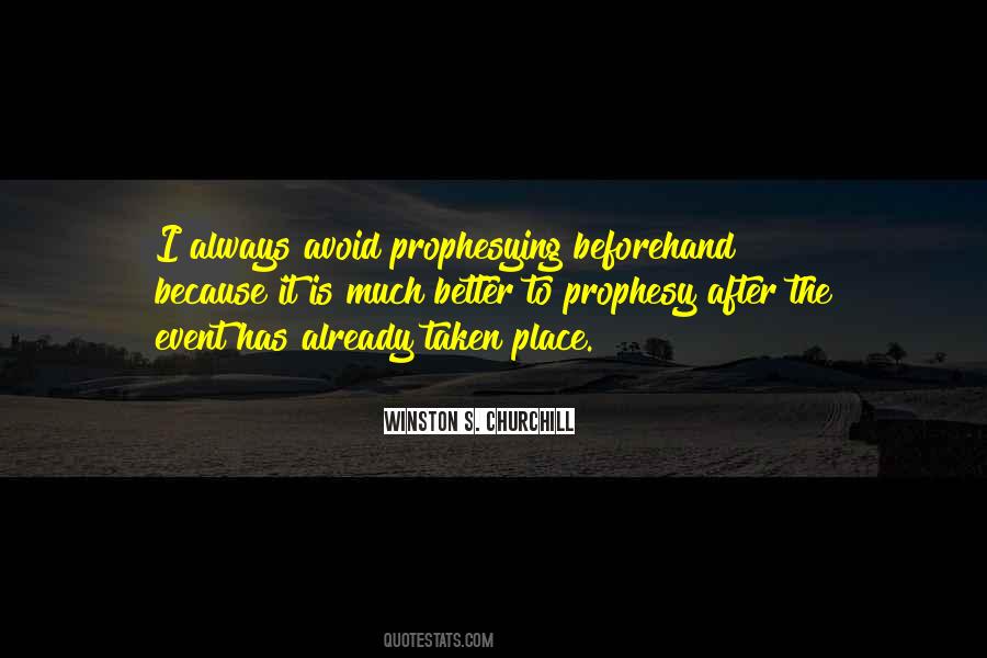 Quotes About Prognostication #622869