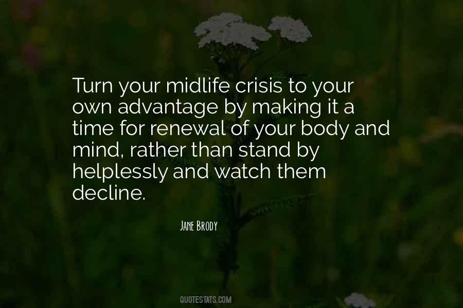 Quotes About Midlife #663006