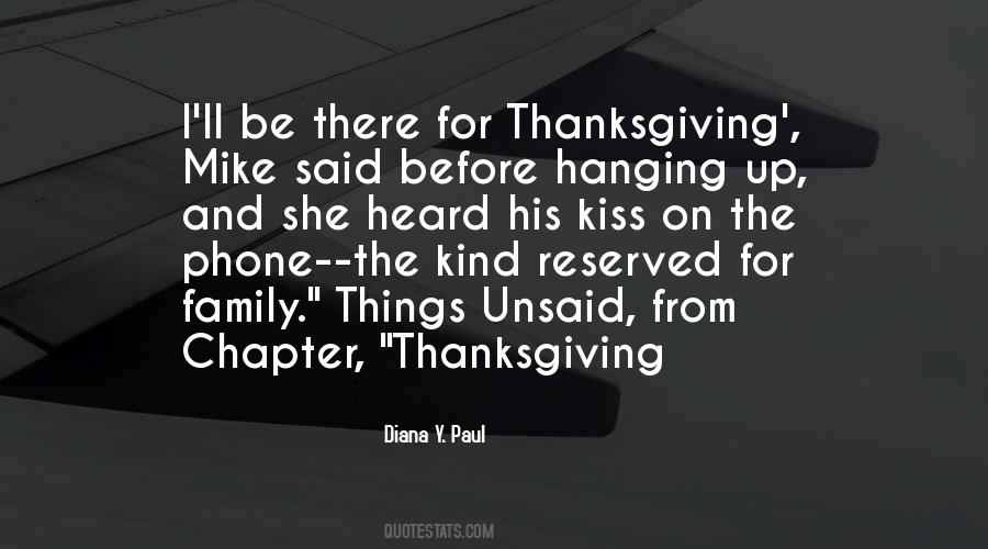Family Thanksgiving Quotes #1544331