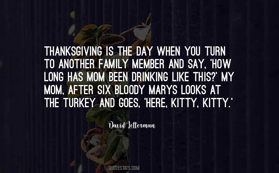 Family Thanksgiving Quotes #50825