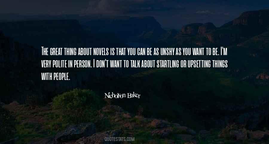 Polite Talk Quotes #1382704