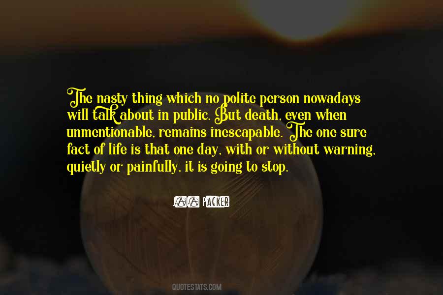 Polite Talk Quotes #315789