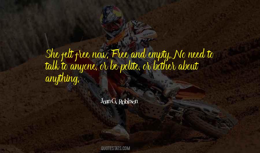 Polite Talk Quotes #737407