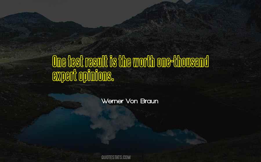 Quotes About Expert Opinions #1556755