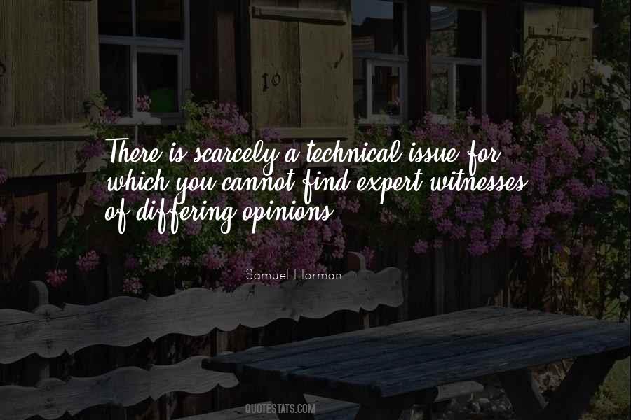 Quotes About Expert Opinions #1795180