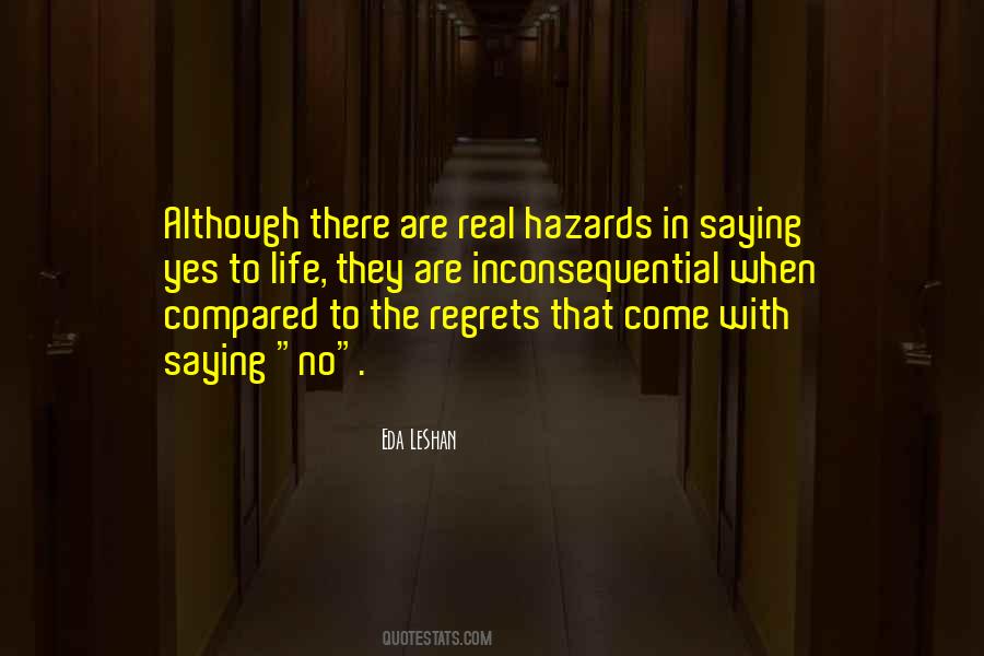 Quotes About Hazards #699730