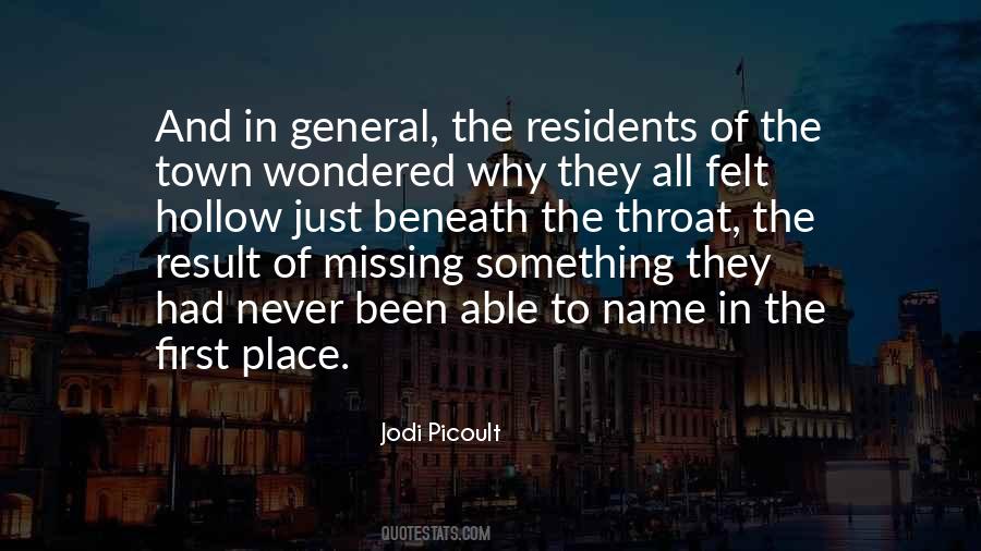 Quotes About Something Missing #165328