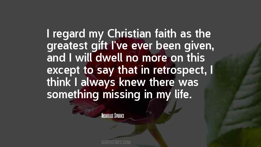 Quotes About Something Missing #885340