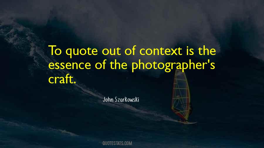 Quotes About Context #1795689