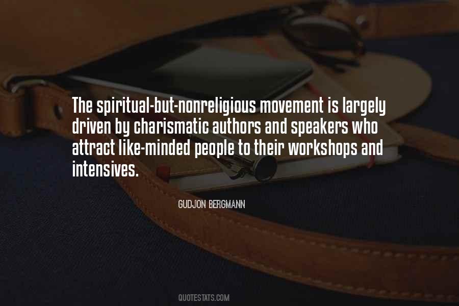Spiritual But Non Religious Quotes #1378207