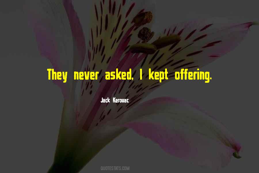 Quotes About Offering #1190450