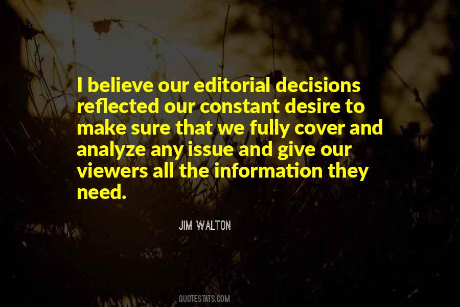 Quotes About Decisions We Make #139119
