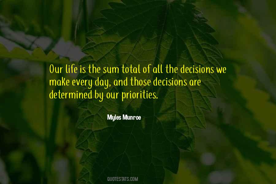 Quotes About Decisions We Make #634529