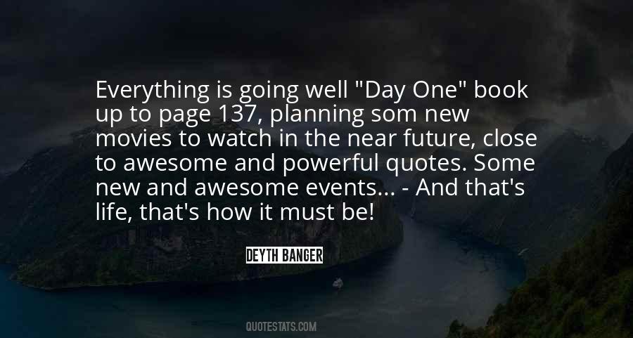 Quotes About Events Planning #1293182