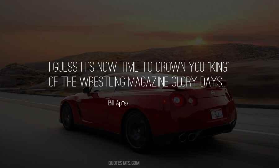 Quotes About Glory Days #332162