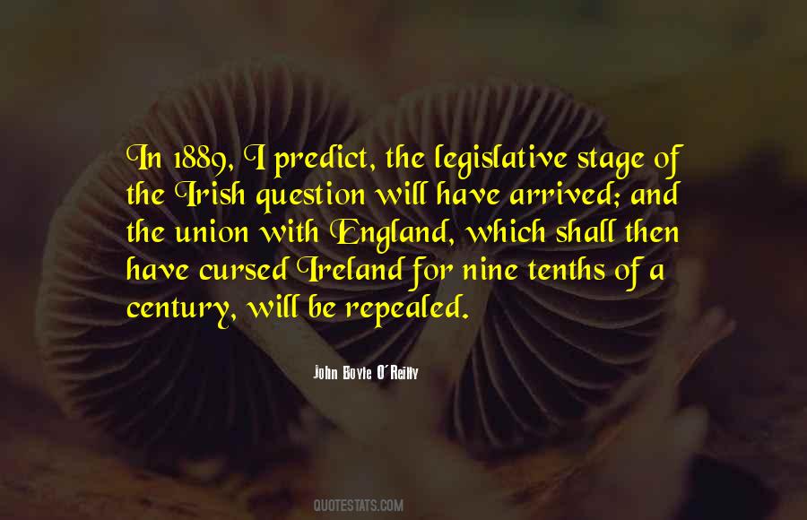 Quotes About Ireland And England #914796