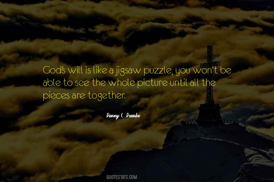 Quotes About Puzzle Of Life #1079623