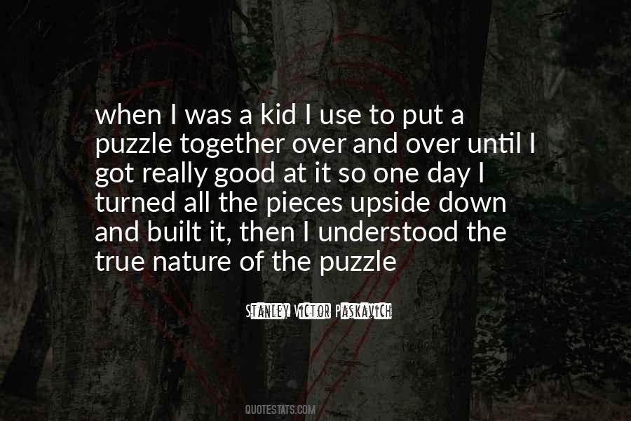 Quotes About Puzzle Of Life #1688966