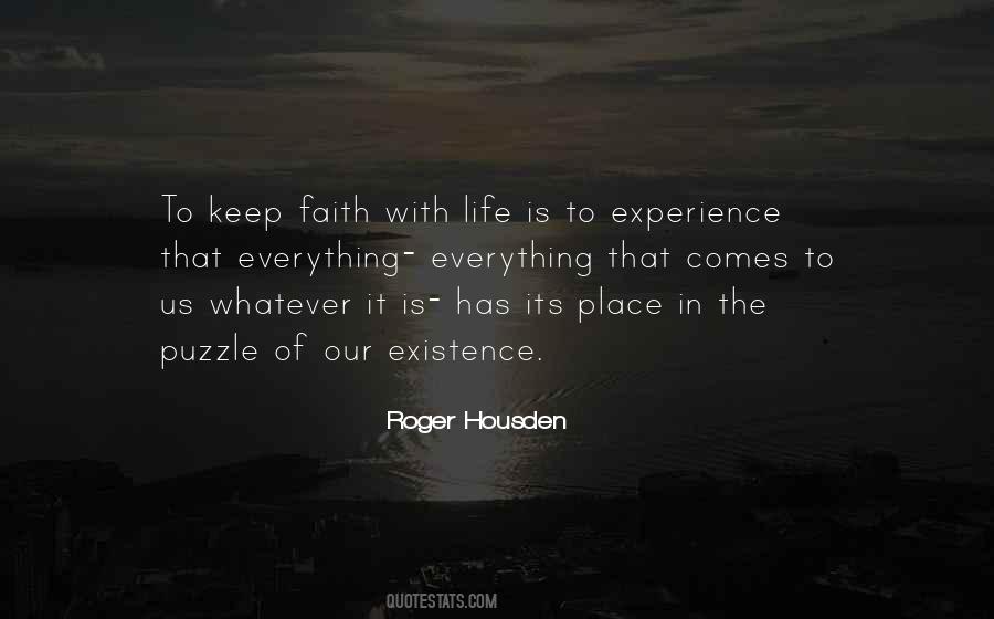 Quotes About Puzzle Of Life #3094