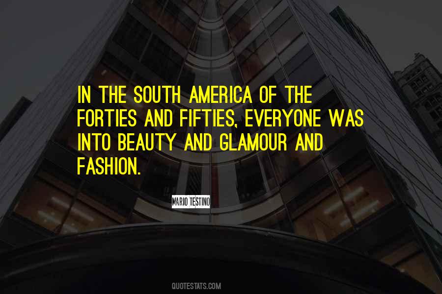 Quotes About Glamour And Fashion #1627252