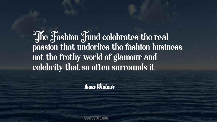 Quotes About Glamour And Fashion #872709