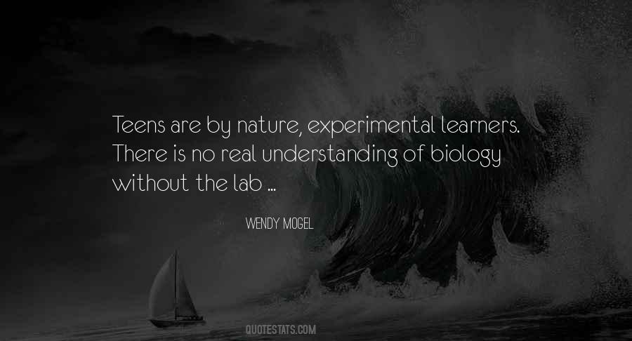 Quotes About Understanding Nature #720120