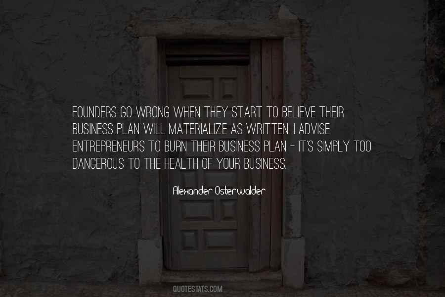 Quotes About Business Plan #930411