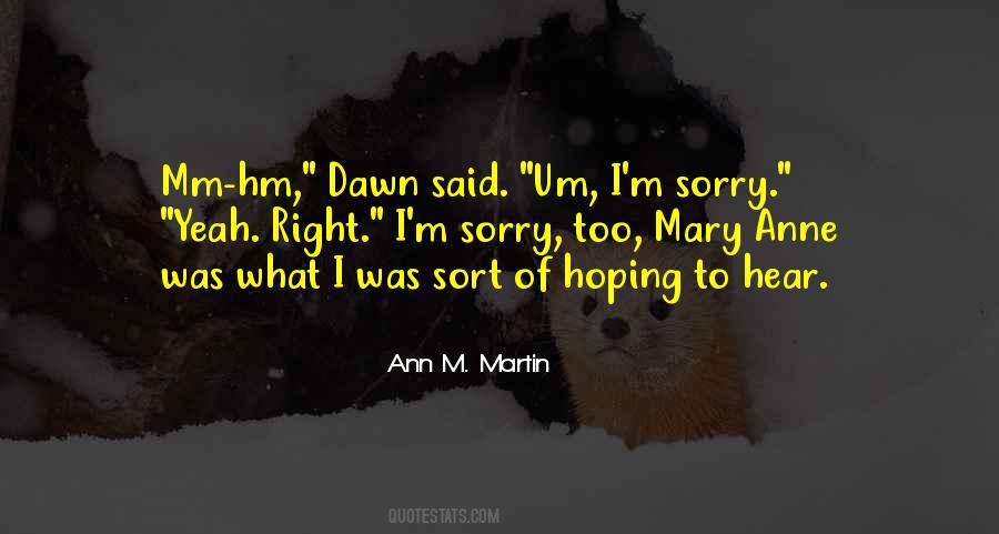 Mm Quotes #1404970