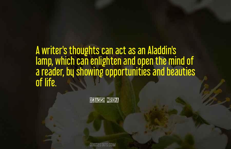 Writer Thoughts Quotes #111858