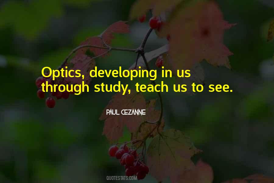 Quotes About Optics #53336