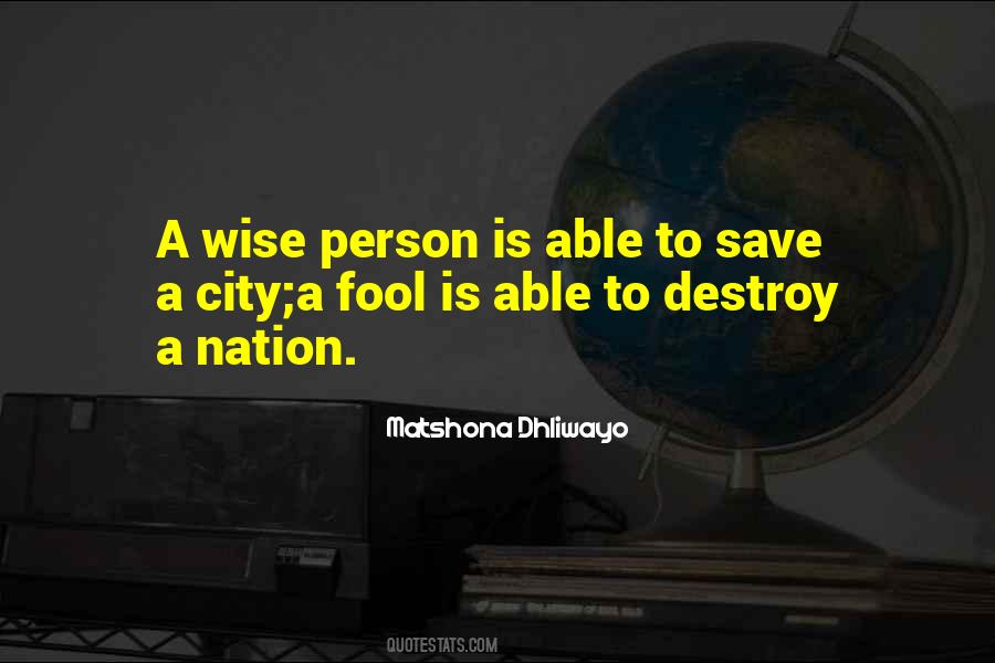 A Wise Person Quotes #1107732