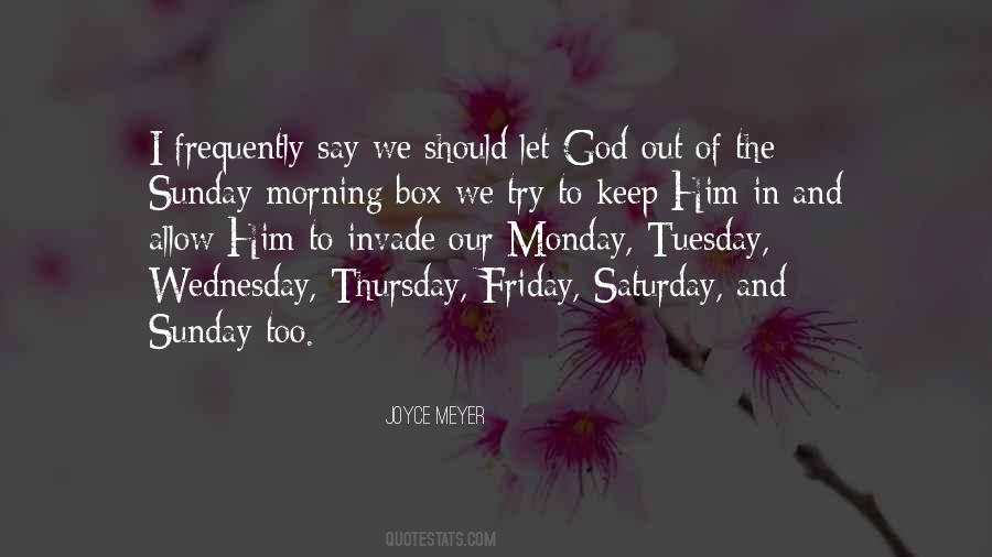 Quotes About Morning And God #149492