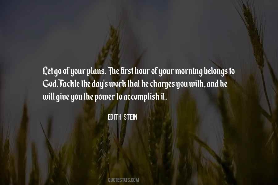 Quotes About Morning And God #234484