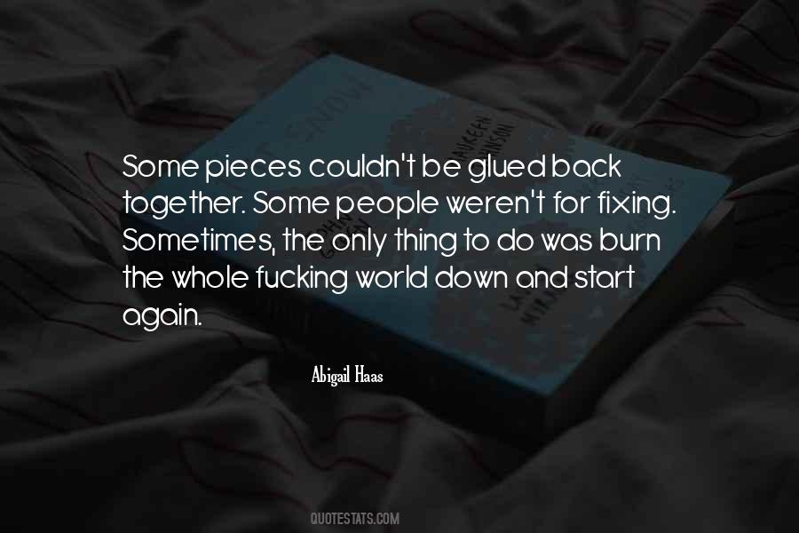 Quotes About Fixing The World #379188