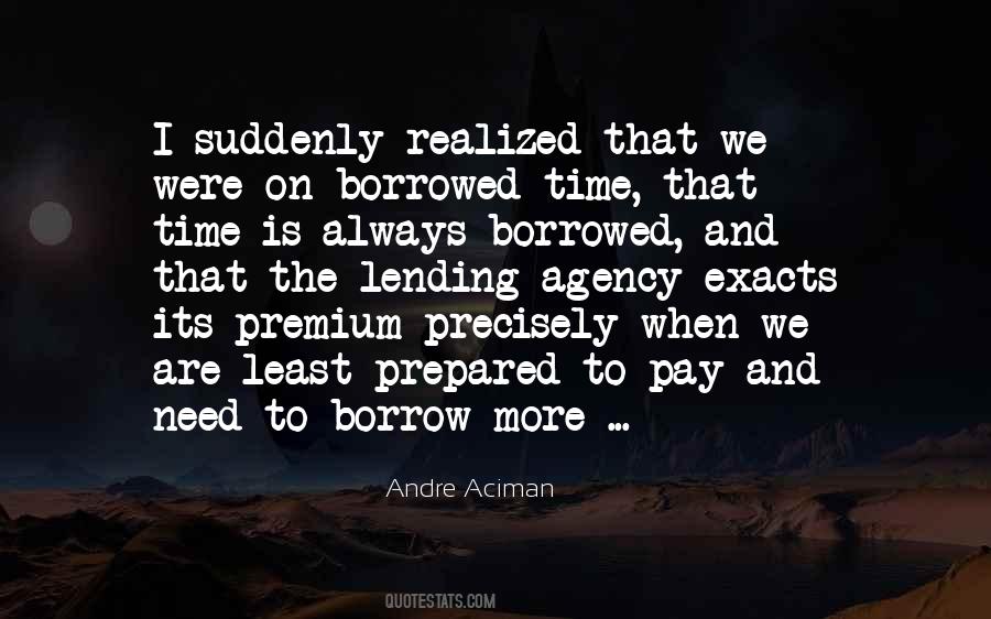 Quotes About Lending #617440