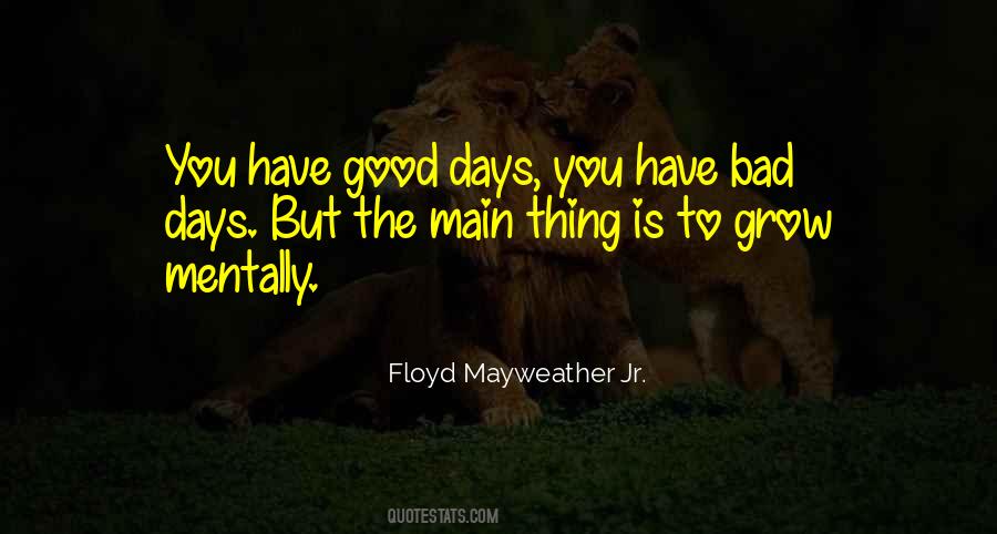 Quotes About Bad Days #740264