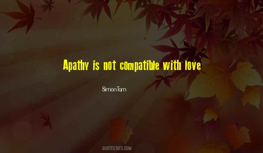 Quotes About Apathy #1235474