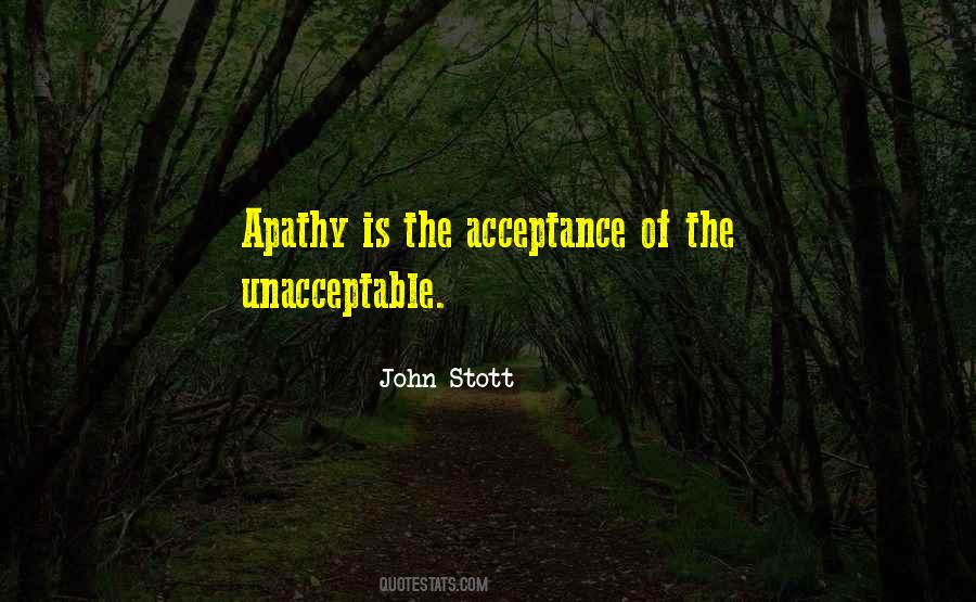 Quotes About Apathy #1395102