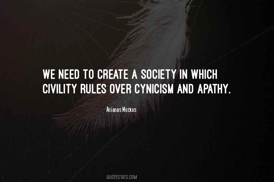 Quotes About Apathy #1686805