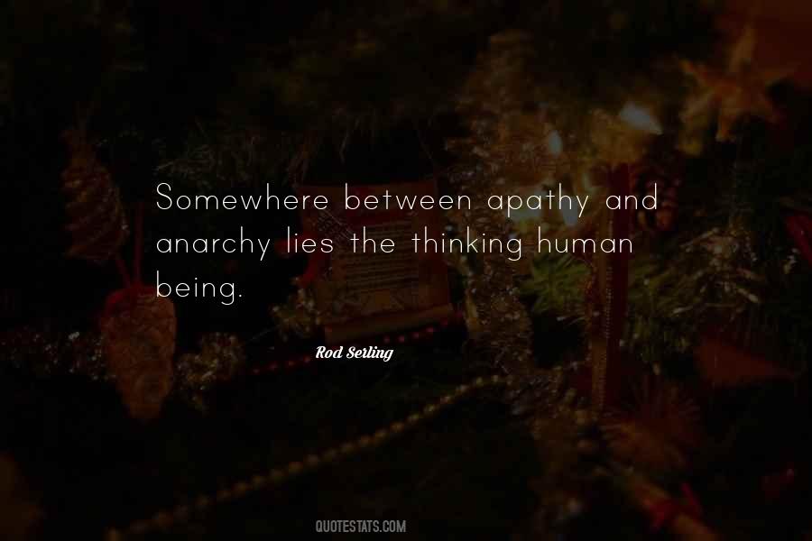 Quotes About Apathy #1715503