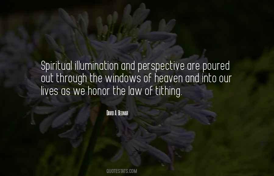 Quotes About Illumination #1546756