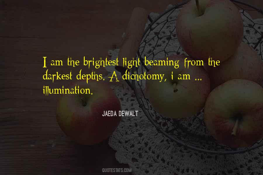 Quotes About Illumination #1661417