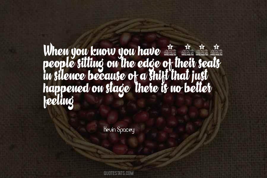 Quotes About Sitting In Silence #1000821