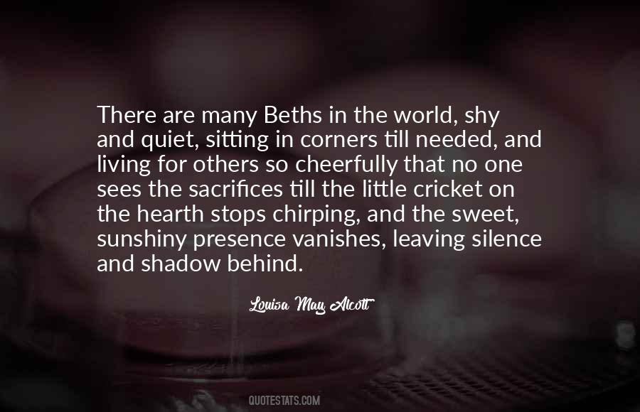 Quotes About Sitting In Silence #1094059