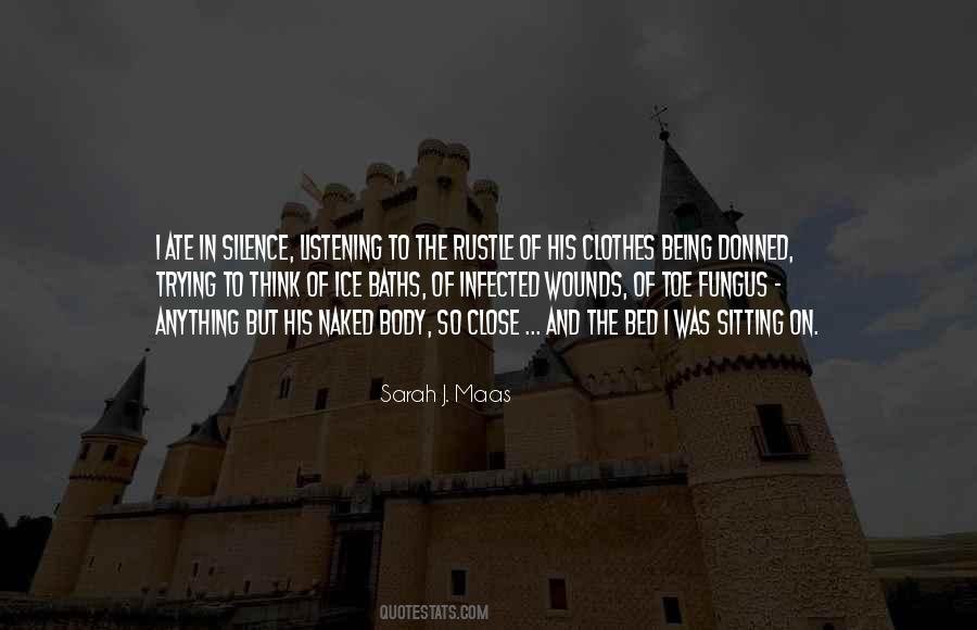 Quotes About Sitting In Silence #1700671