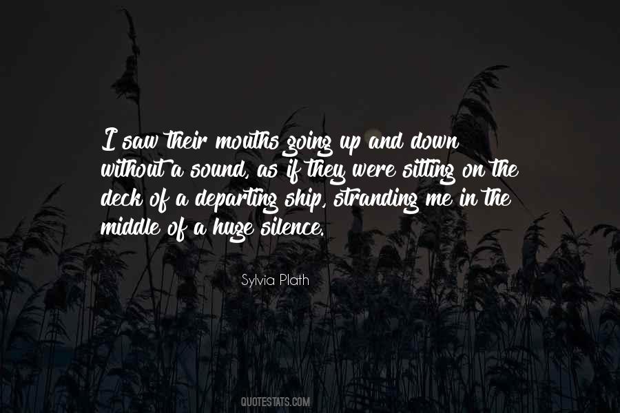 Quotes About Sitting In Silence #276747