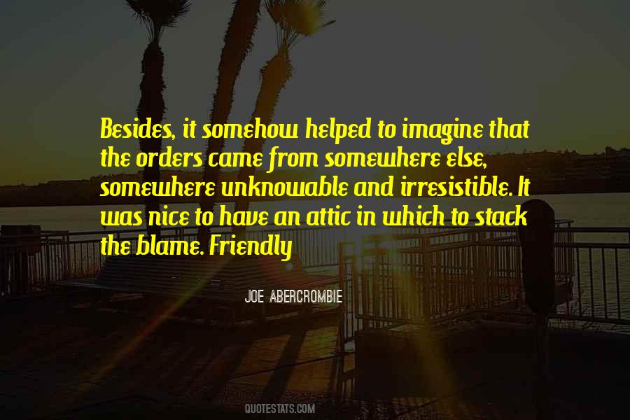 Quotes About Friendly #1673133