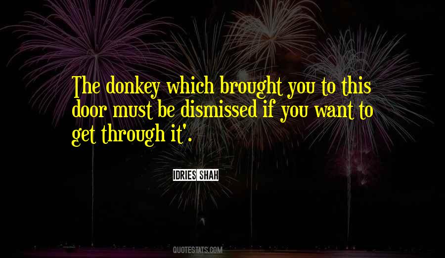 Quotes About The Donkey #457837