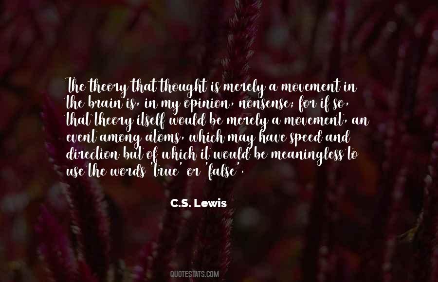 True Event Quotes #1127063